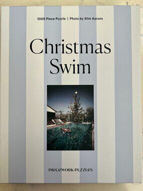 "Christmas Swim" Puzzle 1,000 Piece